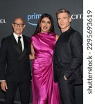 Small photo of LOS ANGELES - APR 25: Stanley Tucci, Priyanka Chopra Jonas, Richard Madden at the Citadel Series Premiere at the Culver Theater on April 25, 2023 in Culver City, CA