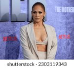 Small photo of LOS ANGELES - MAY 10: Jennifer Lopez at The Mother Premiere at the Village Theater on May 10, 2023 in Westwood, CA