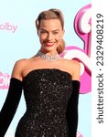 Small photo of LOS ANGELES - JUL 9: Margot Robbie at the Barbie World Premiere at the Shrine Auditorium on July 9, 2023 in Los Angeles, CA