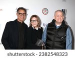 Small photo of LOS ANGELES - OCT 28: Michael Cummings, Maureen McCormick, Maureen's Brother Denny at the 2nd Annual All Ghouls Gala at the Woodland Hills Country Club on October 28, 2023 in Woodland Hills, CA