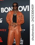 Small photo of LOS ANGELES - FEB 2: Fireboy DML at the 2024 MusiCares Person of the Year Honoring Jon Bon Jovi at the Convention Center on February 2, 2024 in Los Angeles, CA