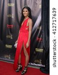 Small photo of LOS ANGELES - APR 27: Felisha Cooper at the 2016 Daytime EMMY Awards Nominees Reception at the Hollywood Museum on April 27, 2016 in Los Angeles, CA