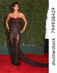 Small photo of LOS ANGELES - JAN 15: Halle Berry at the 49th NAACP Image Awards - Arrivals at Pasadena Civic Center on January 15, 2018 in Pasadena, CA