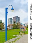 Small photo of A view at Downtown of Vancouver, Canada from Portside Park.