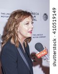 Small photo of New York, NY, USA - April 19, 2016: Actress Susan Sarandon attends 'The Meddler' premiere during the 2016 Tribeca Film Festival at the John Zuccotti Theater at BMCC Tribeca Performing Arts Center, NYC