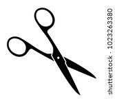 Scissors On A White Background. ...