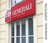 Small photo of VIENNA, AUSTRIA - SEPTEMBER 7, 2011: Generali Bank branch in Vienna. Generali is a bank and insurance group founded in 1831. It employs 85,370 people (end 2010).