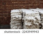 Organic cotton bales for yarn production in textile mill