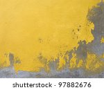 Background Of Old Yellow...