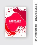 modern abstract vector banners. ... | Shutterstock .eps vector #1820631686