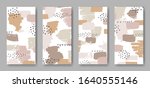 set of four vertical banners... | Shutterstock .eps vector #1640555146