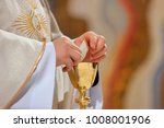 Priest Celebrate Mass At The...