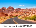 Road Through Valley Of Fire...