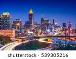 Atlanta  georgia  usa downtown...