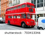 Red Double Deck Bus At Heritage ...