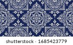 seamless pattern based on... | Shutterstock .eps vector #1685423779