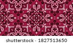 seamless pattern based on... | Shutterstock .eps vector #1827513650
