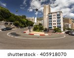 Fairmont curve in Monte Carlo, Monaco.