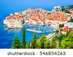 Dubrovnik  Croatia. Picturesque ...