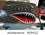 P 40 "flying Tiger" Nose