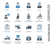 medical   health care icons set ... | Shutterstock .eps vector #230545123