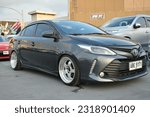 Small photo of PARANAQUE, PH - MAR 12 - Toyota vios at Sneaky mods car meet on March 12, 2023 in Paranaque, Philippines. Sneaky mods is a car meet event in the Philippines.