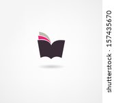 book icon | Shutterstock .eps vector #157435670