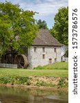 Small photo of Soudersburg, PA / USA - June 9, 2019: Herr’s Mill was built in 1738 on the Pequea Creek in Lancaster County.