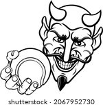 a devil or satan tennis sports... | Shutterstock .eps vector #2067952730