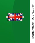 Enamel British Union Jack Flag  ...