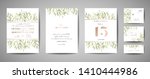 luxury flower vintage wedding... | Shutterstock .eps vector #1410444986