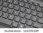 Keyboard Of A Notebook Computer.