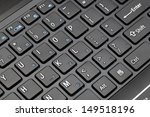 Keyboard Of A Notebook Computer