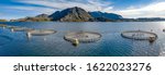 Small photo of Farm salmon fishing in Norway. Norway is the biggest producer of farmed salmon in the world, with more than one million tonnes produced each year.