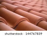 Close Up Of Roof Tiles