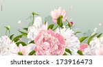 luxurious pink and white... | Shutterstock .eps vector #173916473