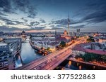 Cityscape skyline view of Berlin, Germany image - Free stock photo ...