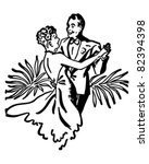 Ballroom Dancers Vector Clipart image - Free stock photo - Public ...