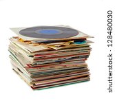 Pile Of Old Dusty Vinyl Records ...