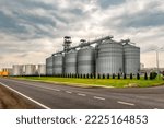 Grain elevator silos for...