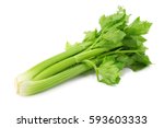 Fresh leaf celery isolated over ...