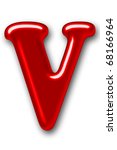 letter of the alphabet... | Shutterstock . vector #68166964