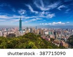 Taipei  Taiwan Skyline Viewed...