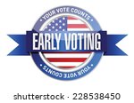 Early Voting Sign Free Stock Photo - Public Domain Pictures