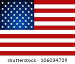 american flag for independence... | Shutterstock .eps vector #106034729