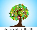 vector tree | Shutterstock .eps vector #94107700