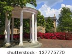 Old Well At Unc Chapel Hill In...