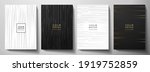 modern black and white cover... | Shutterstock .eps vector #1919752859