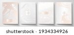 modern pearl cover design set.... | Shutterstock .eps vector #1934334926