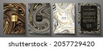 abstract cover  frame design... | Shutterstock .eps vector #2057729420